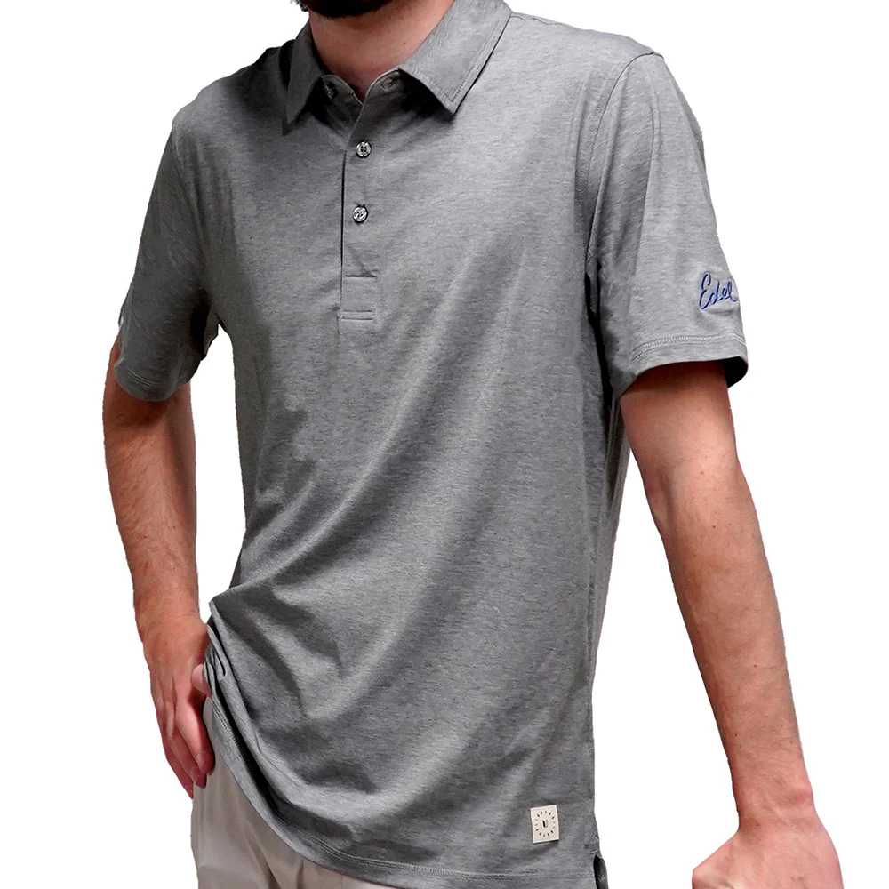 Edel X Linksoul Delray Polo - Heather Grey - Image 3