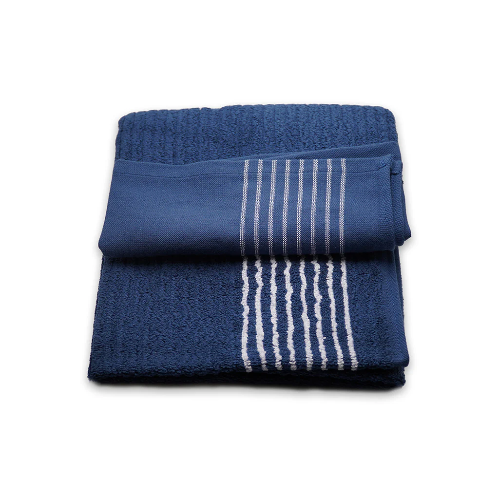 Retro Caddy Towel - Navy - Image 3